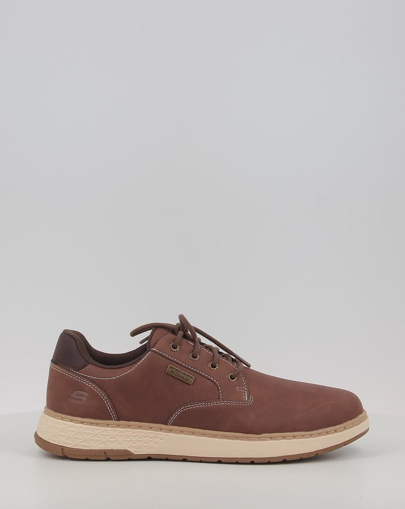 Zapatos deportivos SKECHERS RELAXE FIT: GARLAN- PRYOR  WATERPROOF marrón