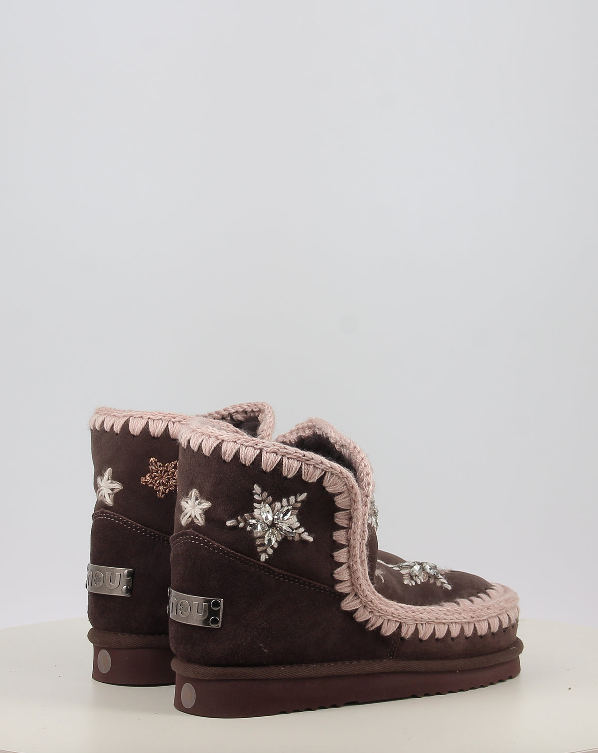 ESKIMO WOOL STARS RHINESTONES