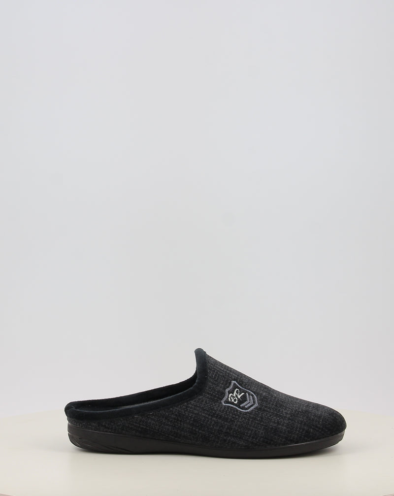 Zapatillas de Casa BIO RELAX ZOILO 13712 negro